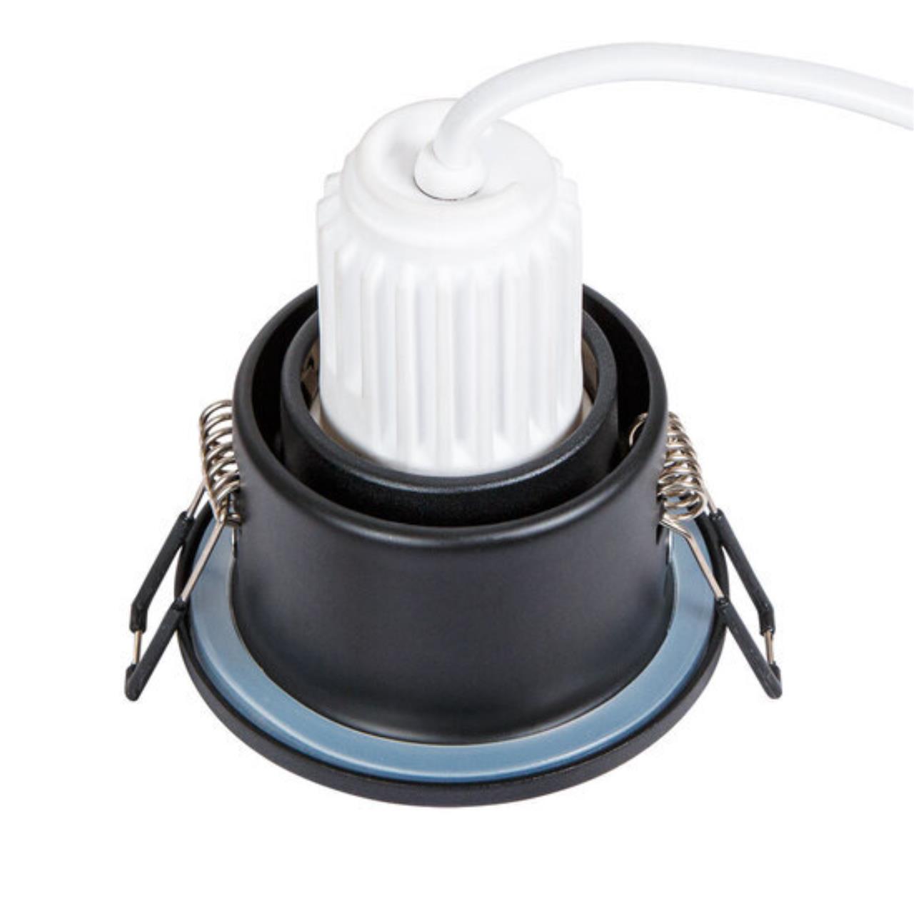 картинка Точечный встраиваемый светильник Arte Lamp HELM MINI A2859PL-1BK от магазина pro-decor.kz