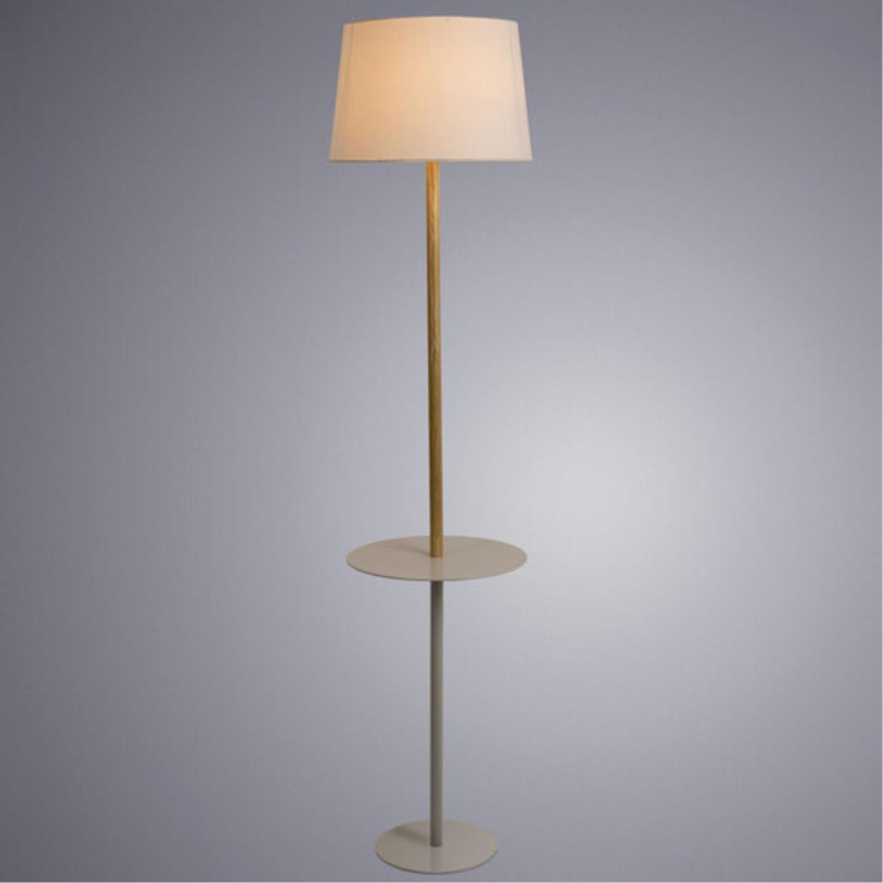 картинка Торшер Arte Lamp Connor A2102PN-1WH от магазина pro-decor.kz