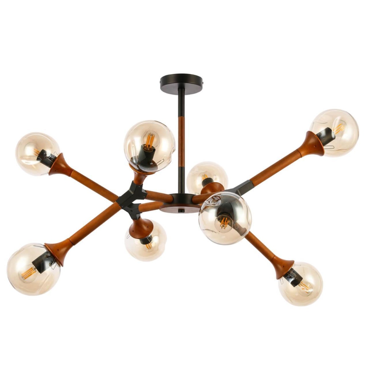 картинка Потолочная люстра Evoluce Raquel SLE109402-08 от магазина pro-decor.kz