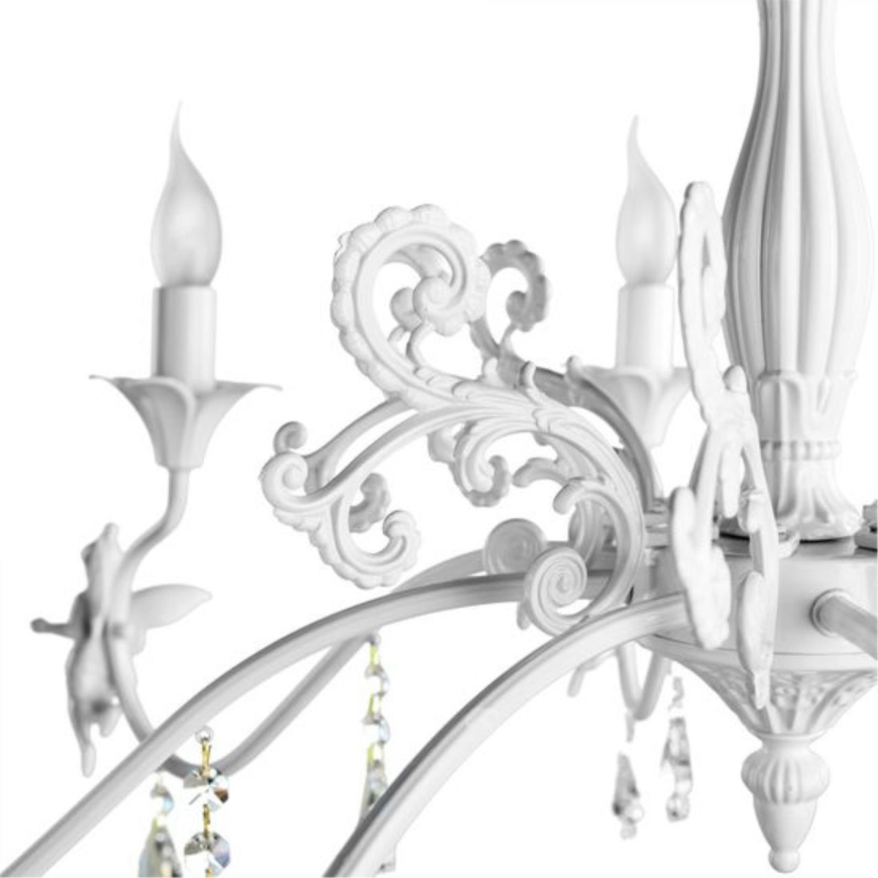 картинка Подвесная люстра Arte Lamp Angelina A5349LM-8WH от магазина pro-decor.kz
