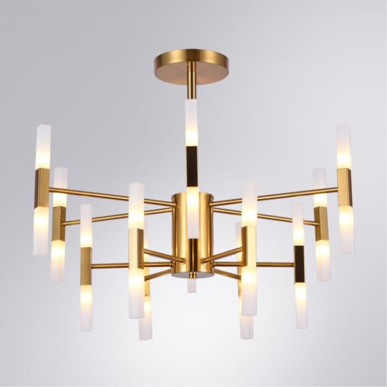 картинка Потолочный светильник Arte Lamp RAMONA A7410PL-24PB магазин pro-decor.kz являющийся официальным дистрибьютором в Казахстане картинка Потолочный светильник Arte Lamp RAMONA A7410PL-24PB от магазина pro-decor.kz