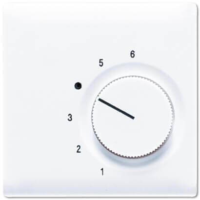 картинка Накладка термостата комнатного Jung LS 990 белая LSTR236PLWW от магазина pro-decor.kz