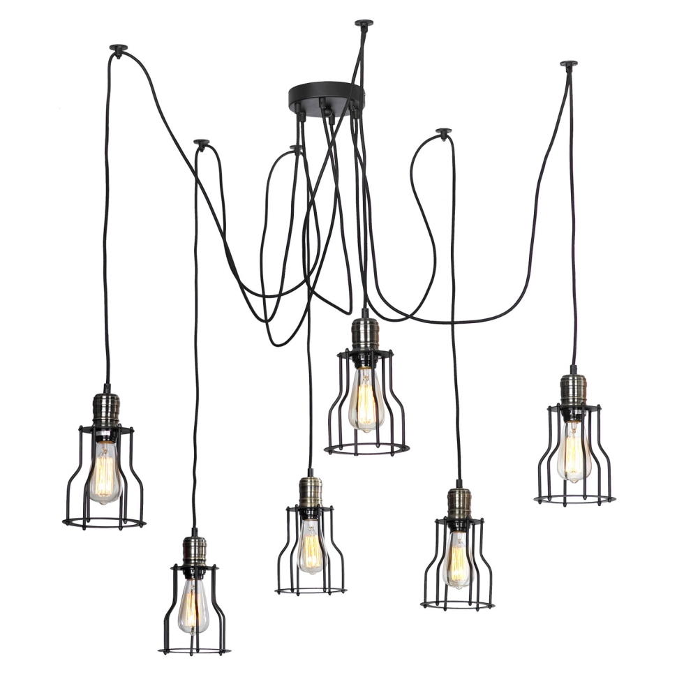 картинка Подвесной светильник Lussole Loft Shirley GRLSP-9310 от магазина pro-decor.kz
