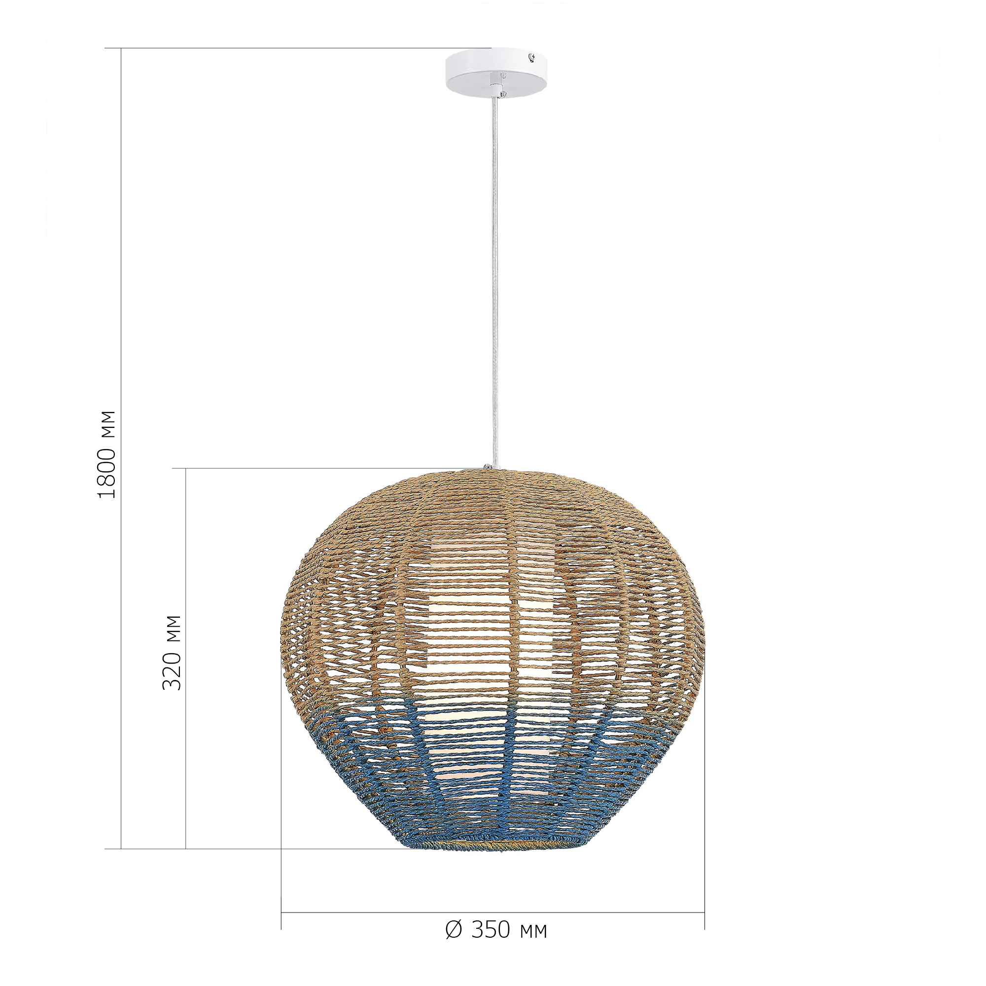 картинка SL1514.513.01 Светильник подвесной ST-Luce  от магазина pro-decor.kz