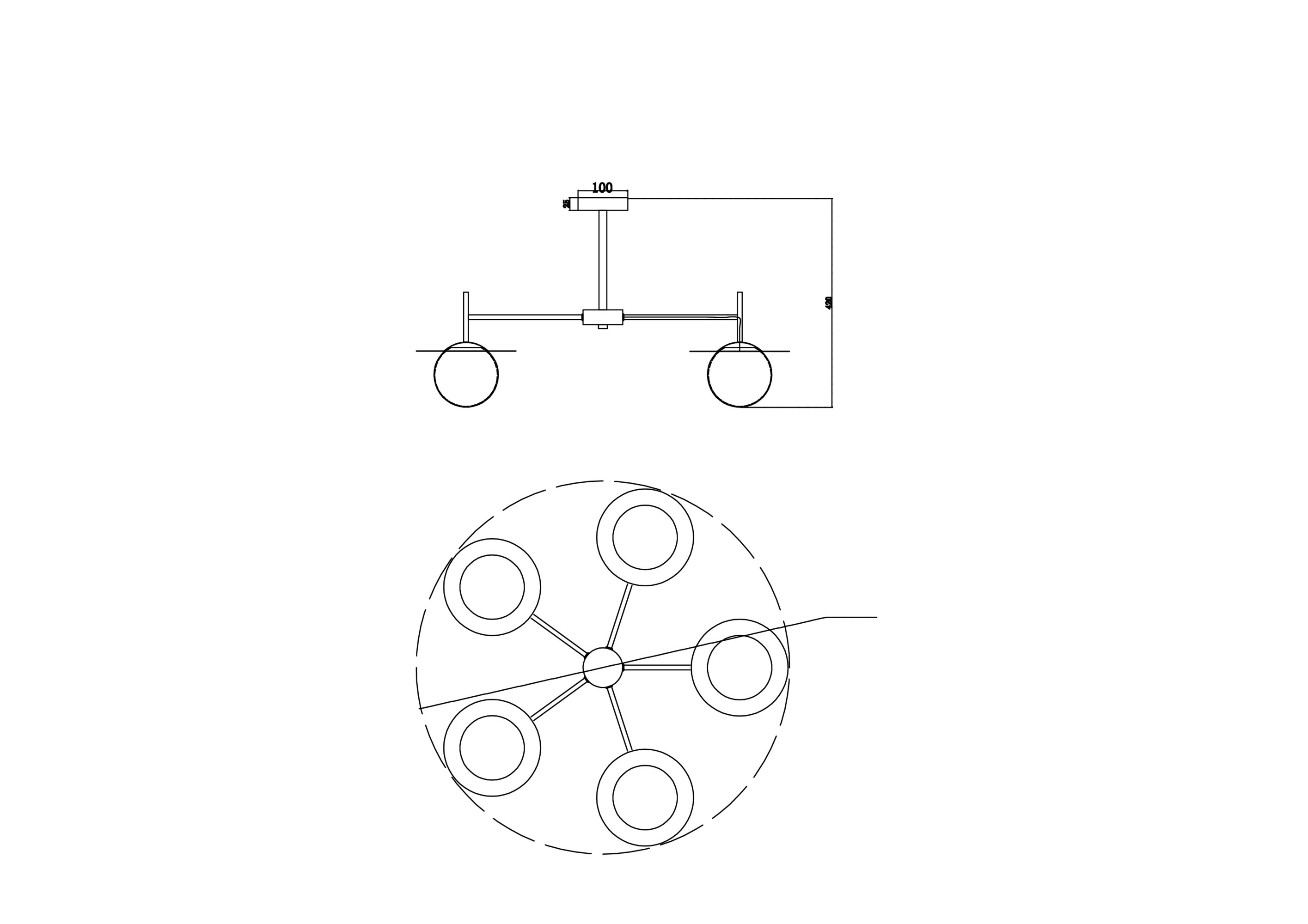 картинка Подвесной светильник Freya FR5202PL-05BS от магазина pro-decor.kz