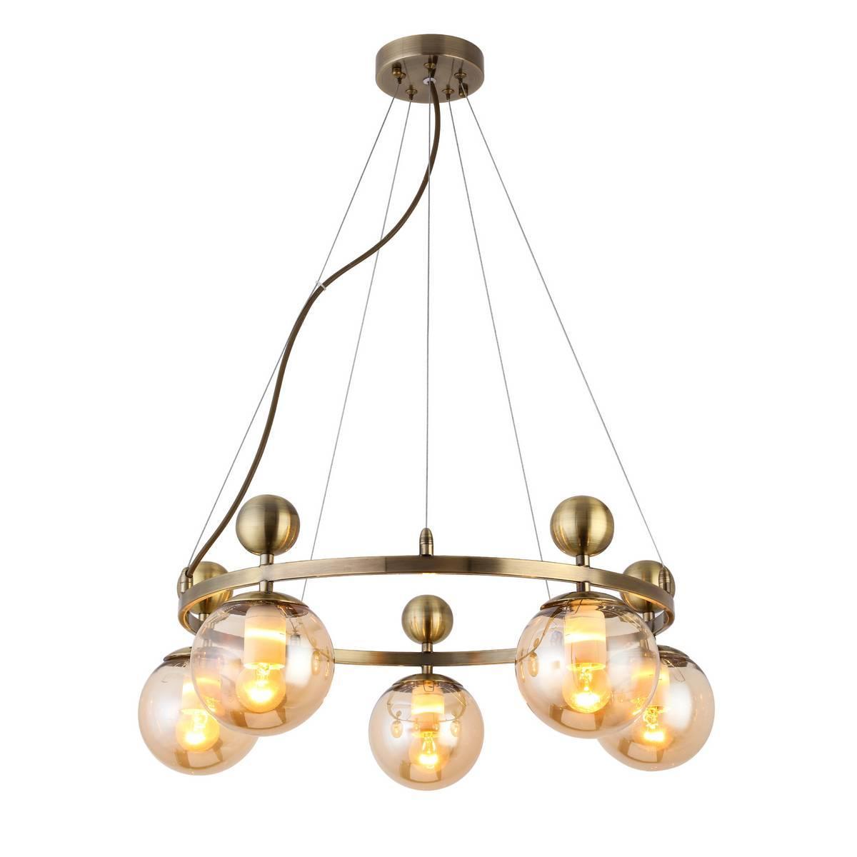 картинка Подвесная люстра Evoluce Pechio SLE106303-05 от магазина pro-decor.kz