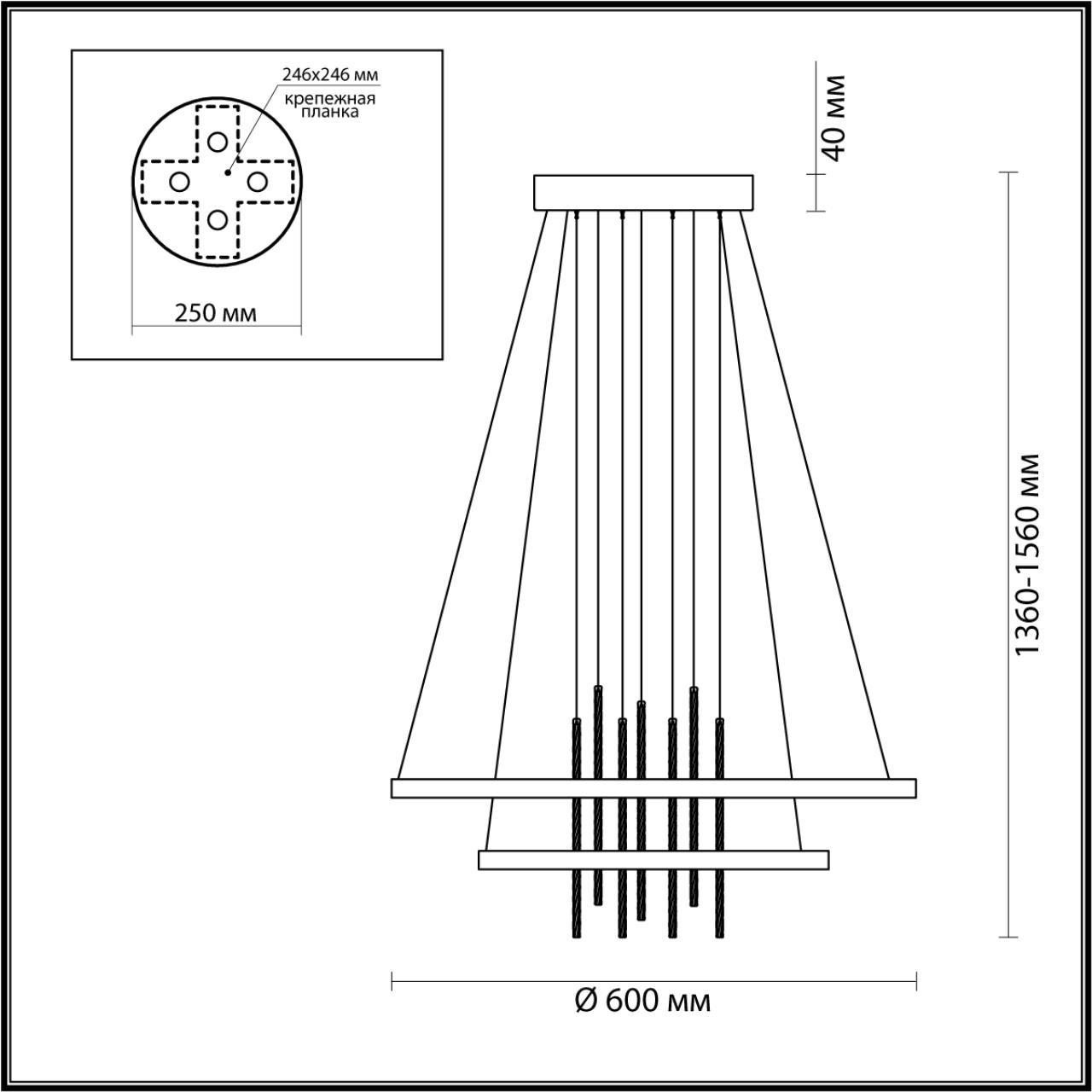 картинка Подвесной светодиодный светильник Odeon Light L-vision Monica 3901/63L магазин pro-decor.kz являющийся официальным дистрибьютором в Казахстане картинка Подвесной светодиодный светильник Odeon Light L-vision Monica 3901/63L от магазина pro-decor.kz
