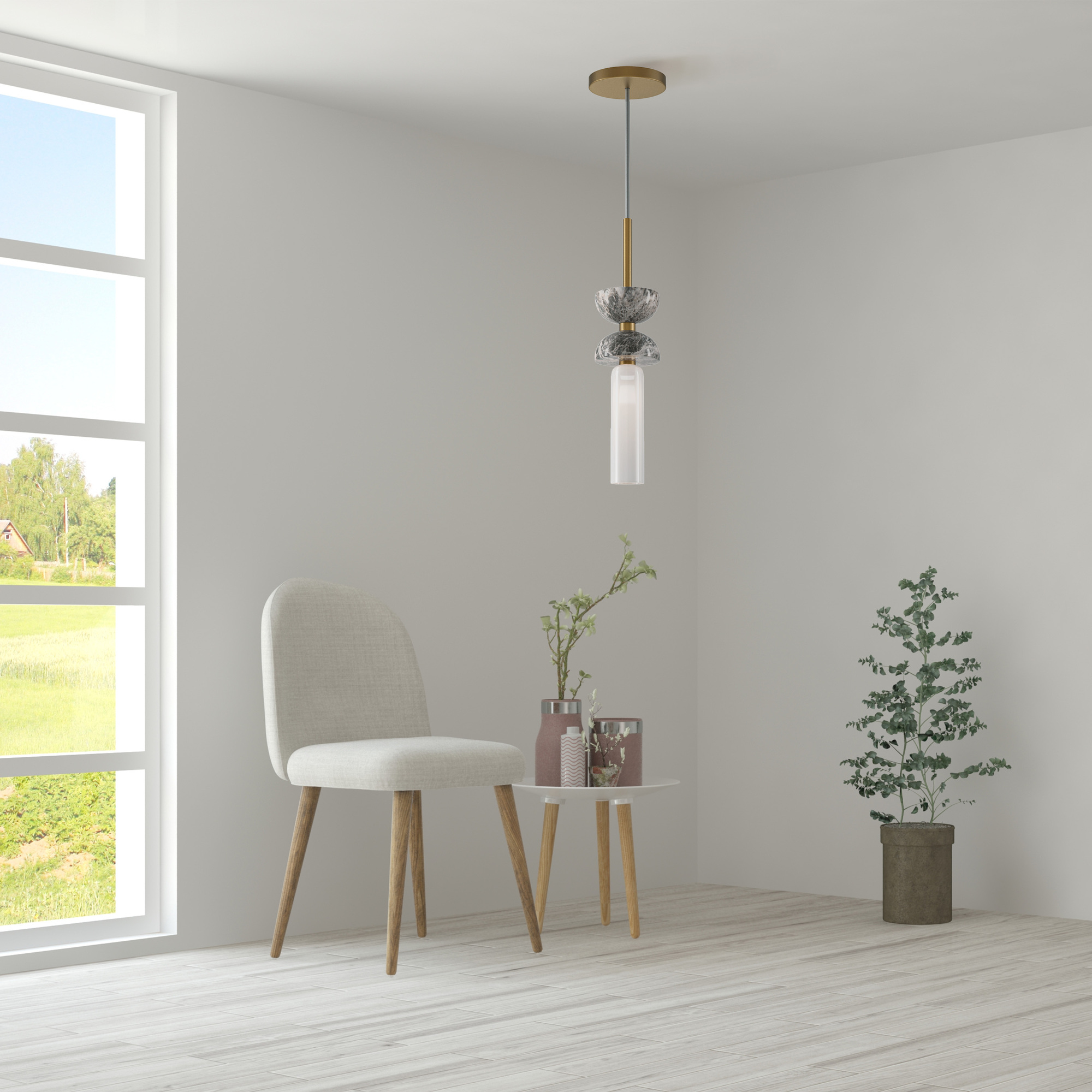 картинка Подвесной светильник Maytoni MOD178PL-01GR от магазина pro-decor.kz