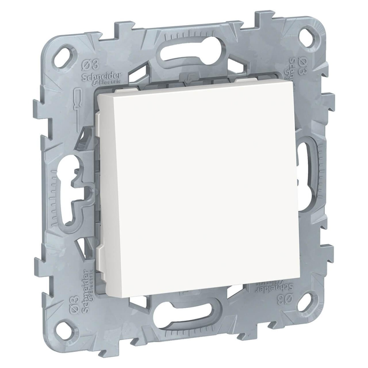 картинка Переключатель одноклавишный Schneider Electric Unica New NU520318 магазин pro-decor.kz являющийся официальным дистрибьютором в Казахстане картинка Переключатель одноклавишный Schneider Electric Unica New NU520318 от магазина pro-decor.kz