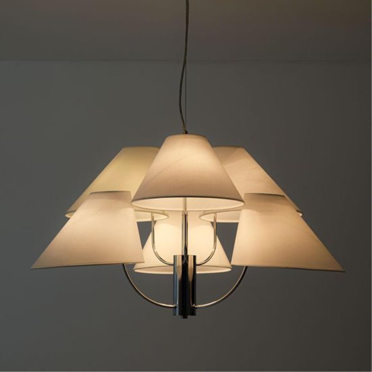 картинка Подвесная люстра Arte Lamp RONDO A4086LM-6CC магазин pro-decor.kz являющийся официальным дистрибьютором в Казахстане картинка Подвесная люстра Arte Lamp RONDO A4086LM-6CC от магазина pro-decor.kz