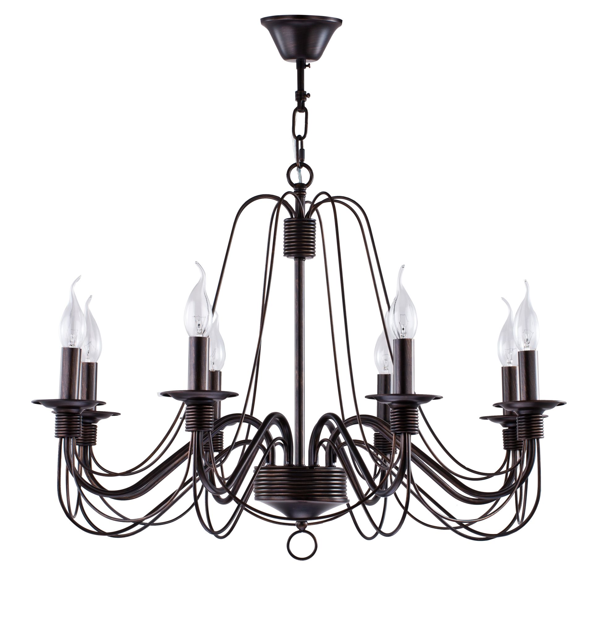 картинка Подвесная люстра Freya Velia FR2046-PL-08-BR от магазина pro-decor.kz