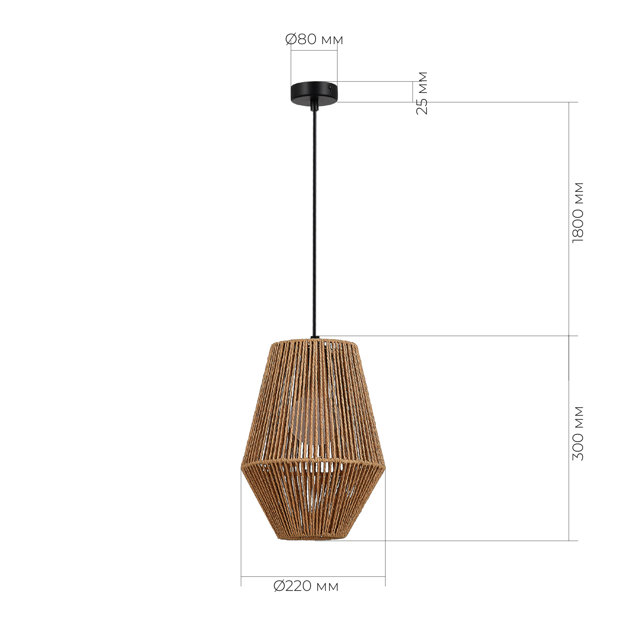 картинка SLE6025-613-01 Светильник подвесной ETTAN от магазина pro-decor.kz
