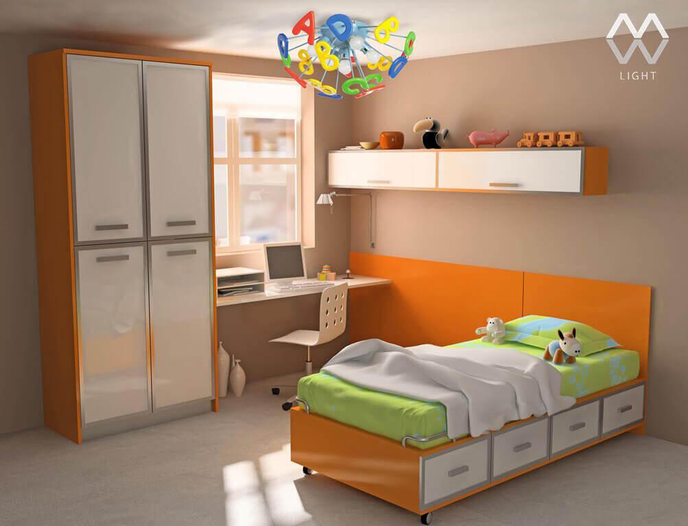 картинка Потолочный светильник MW-Light Улыбка 365013705 от магазина pro-decor.kz