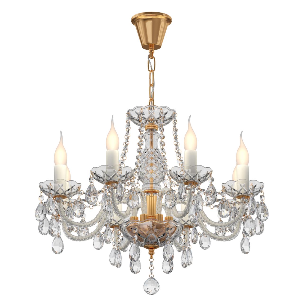 картинка Подвесная люстра Favourite Monreal 1735-8P от магазина pro-decor.kz