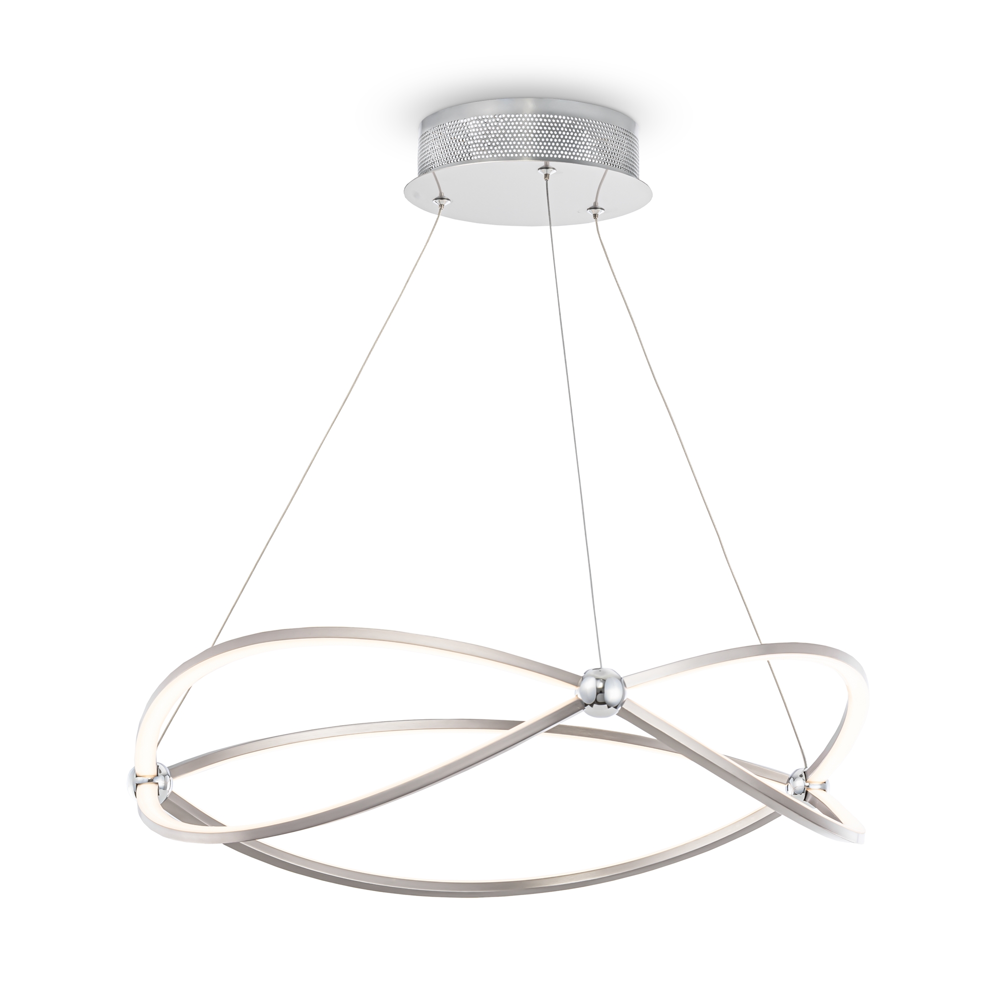 картинка Подвесной светодиодный светильник Maytoni Weave MOD062PL-L45CH3K от магазина pro-decor.kz