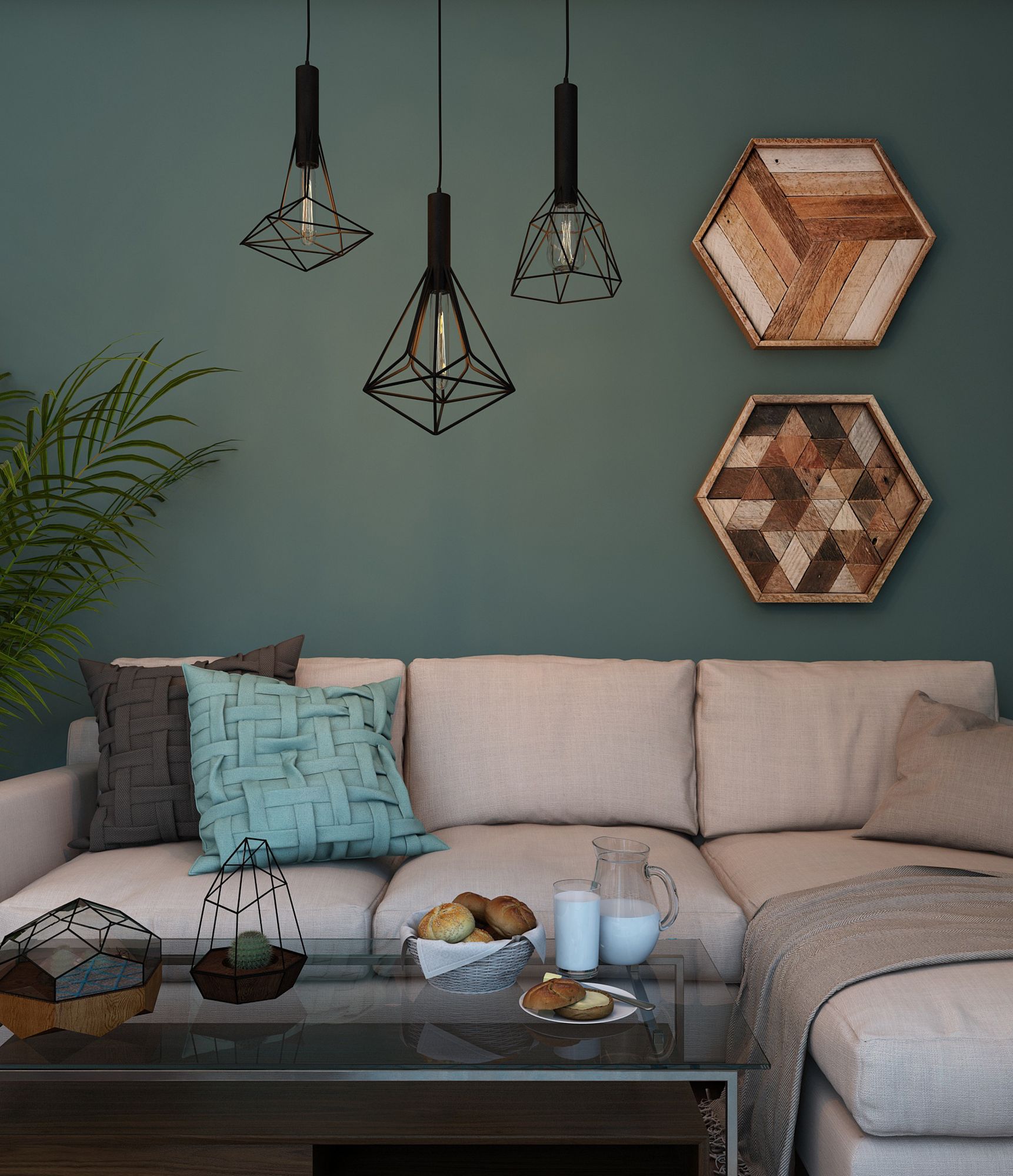 картинка Подвесной светильник Maytoni Spider T021-03-B от магазина pro-decor.kz