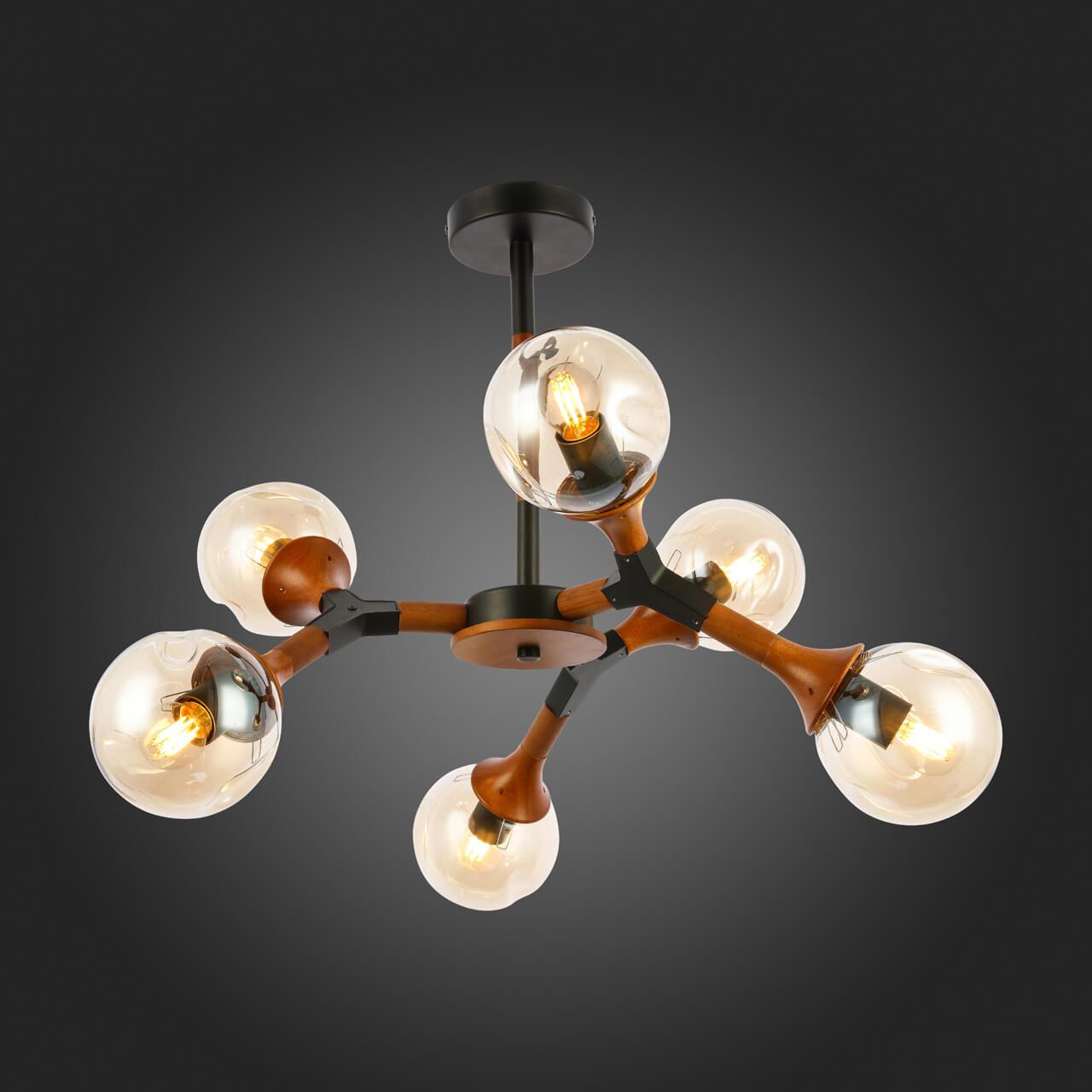 картинка Потолочная люстра Evoluce Raquel SLE109402-06 от магазина pro-decor.kz