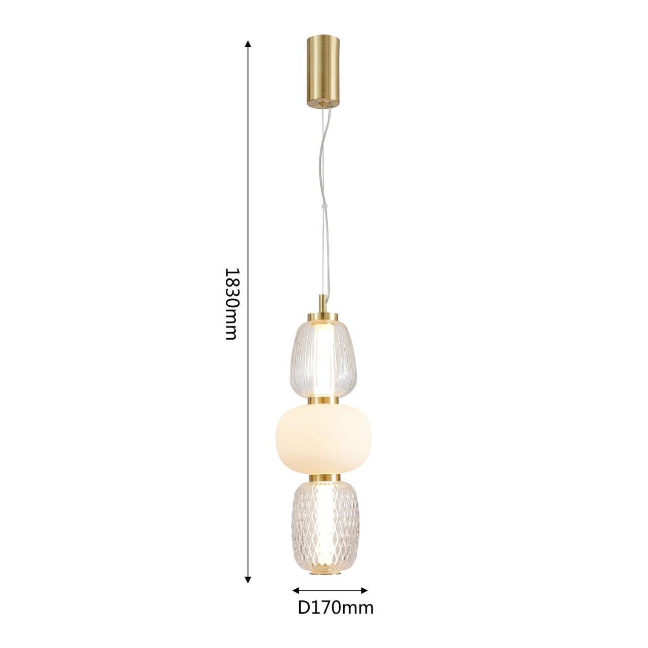 картинка Подвес Bella 4057-1P от магазина pro-decor.kz