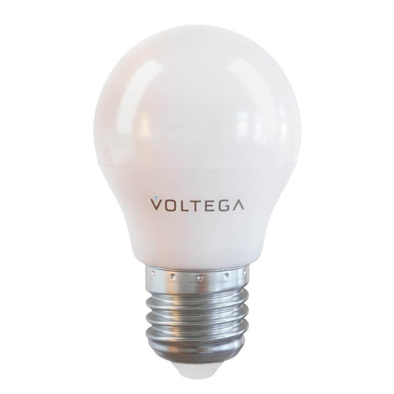 картинка Лампа светодиодная Voltega E27 7W 4000К матовая VG2-G45E27cold7W 7053 магазин pro-decor.kz являющийся официальным дистрибьютором в Казахстане картинка Лампа светодиодная Voltega E27 7W 4000К матовая VG2-G45E27cold7W 7053 от магазина pro-decor.kz