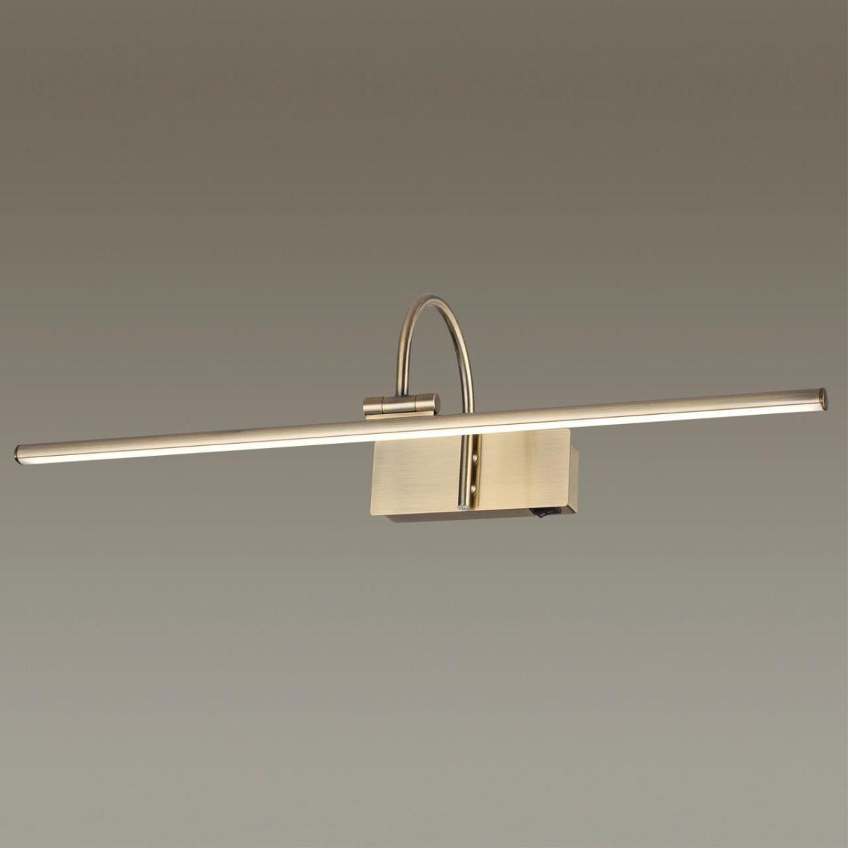 картинка Подсветка для картин Odeon Light Walli Geba 4911/12WL магазин pro-decor.kz являющийся официальным дистрибьютором в Казахстане картинка Подсветка для картин Odeon Light Walli Geba 4911/12WL от магазина pro-decor.kz