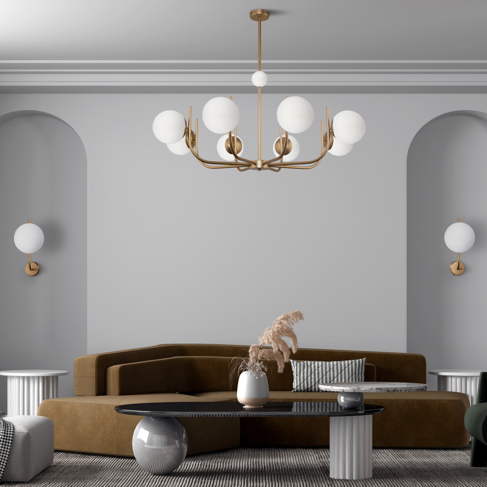 картинка Подвесной светильник Maytoni MOD109PL-08BS от магазина pro-decor.kz