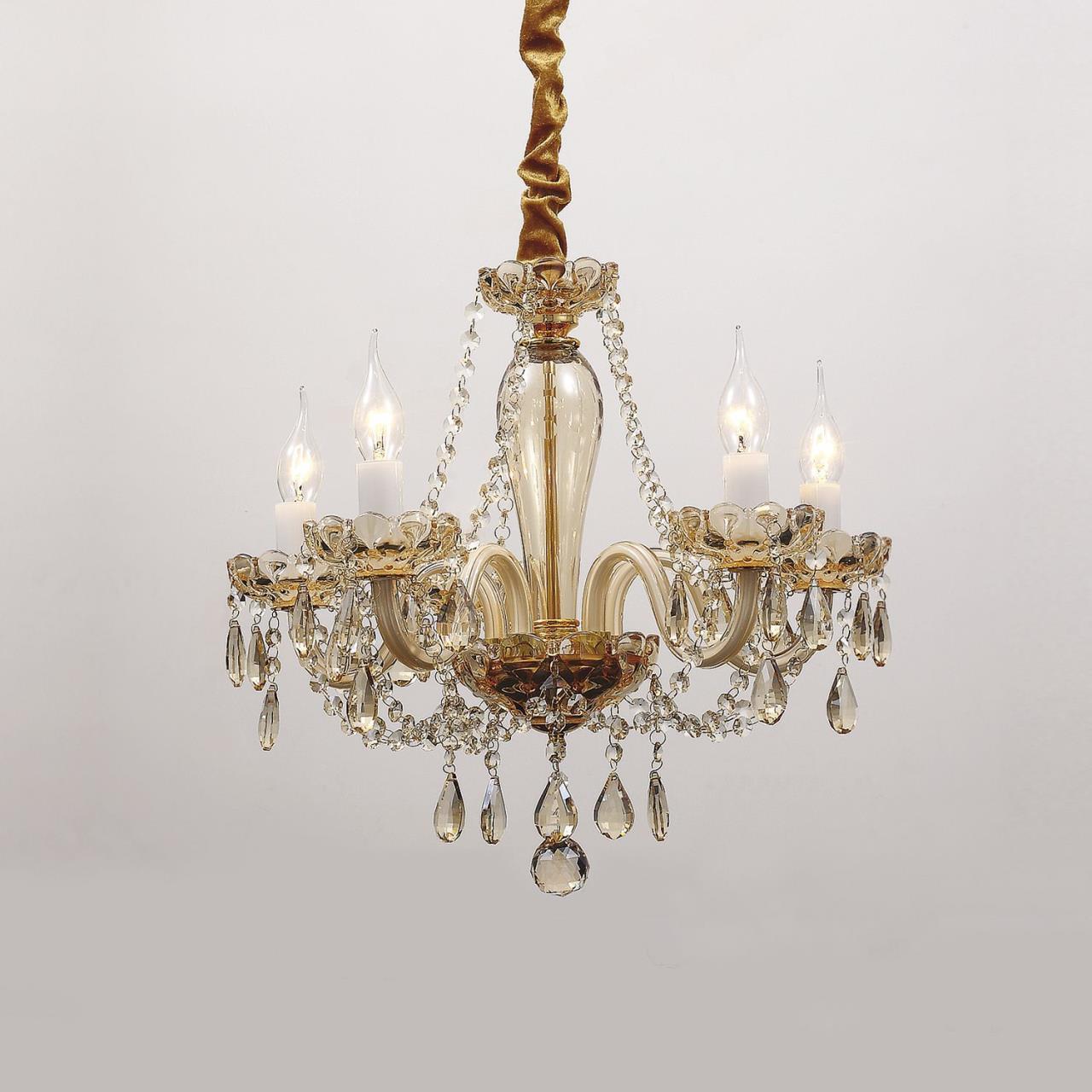 картинка Подвесная люстра Favourite Brendy 1738-5P магазин pro-decor.kz являющийся официальным дистрибьютором в Казахстане картинка Подвесная люстра Favourite Brendy 1738-5P от магазина pro-decor.kz