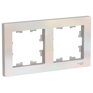 картинка ATLASDESIGN 2 постовая РАМКА, универсальная, ЖЕМЧУГ от магазина pro-decor.kz