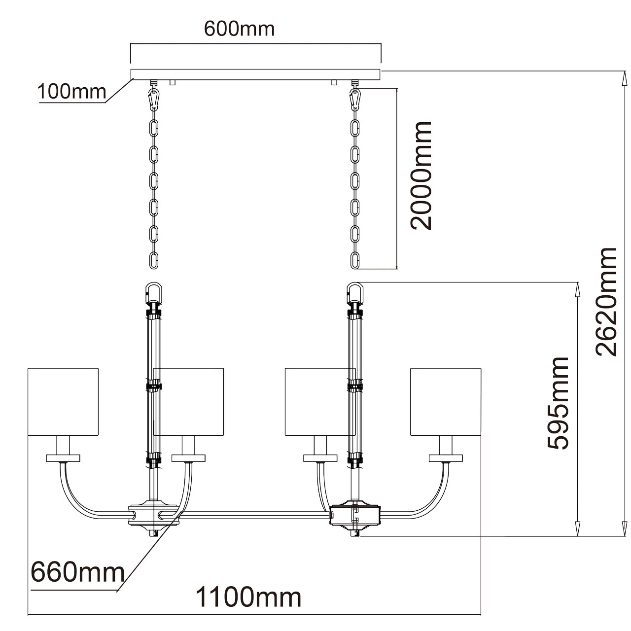 картинка Подвесная люстра Chiaro Палермо 386017108 от магазина pro-decor.kz