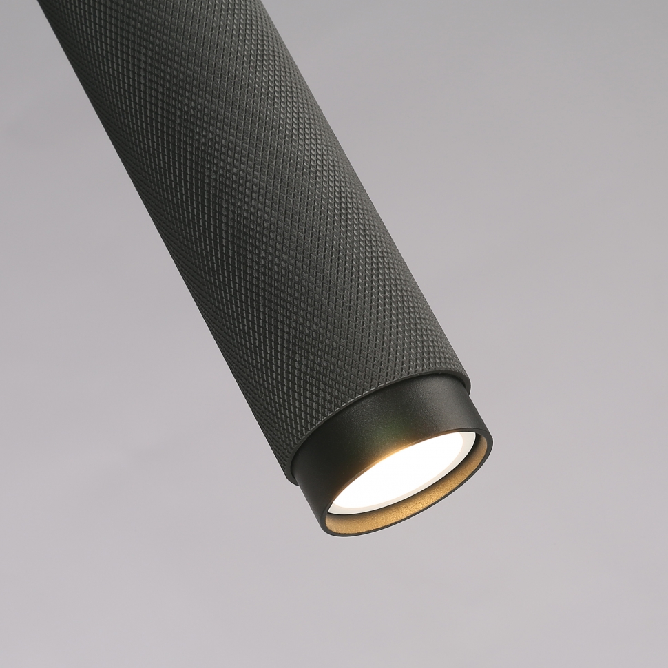 картинка Светильник подвесной iLedex Delta iLedex 2366-1 BK+GRP от магазина pro-decor.kz