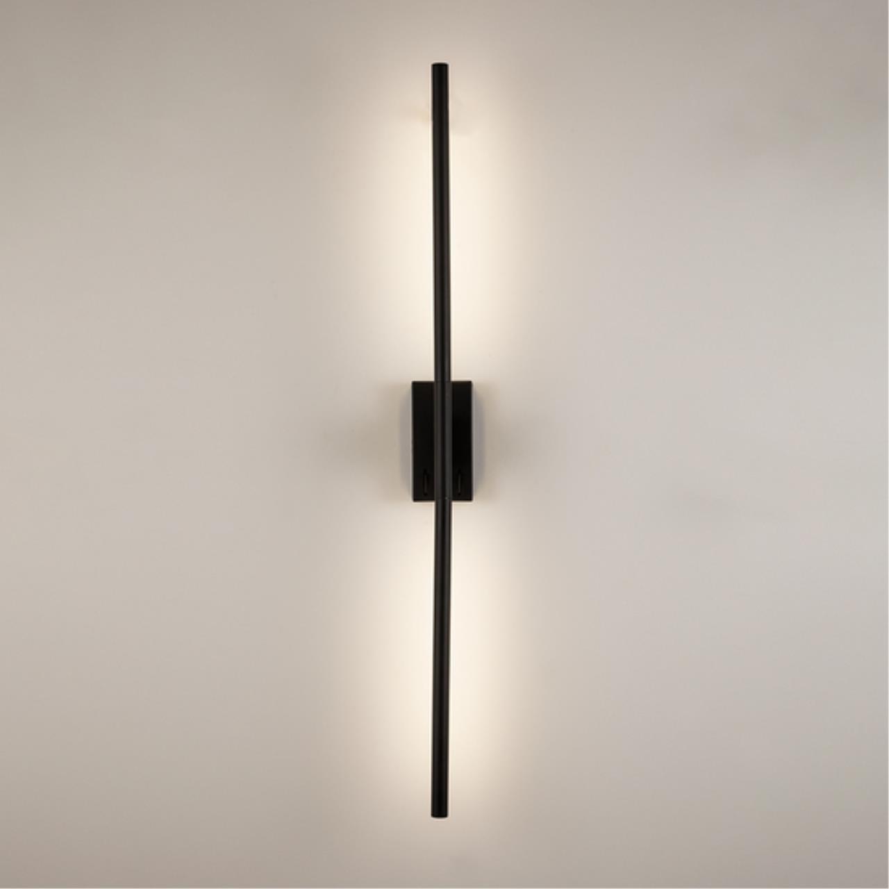 картинка Настенный светильник Arte Lamp LINES A2029AP-1BK от магазина pro-decor.kz