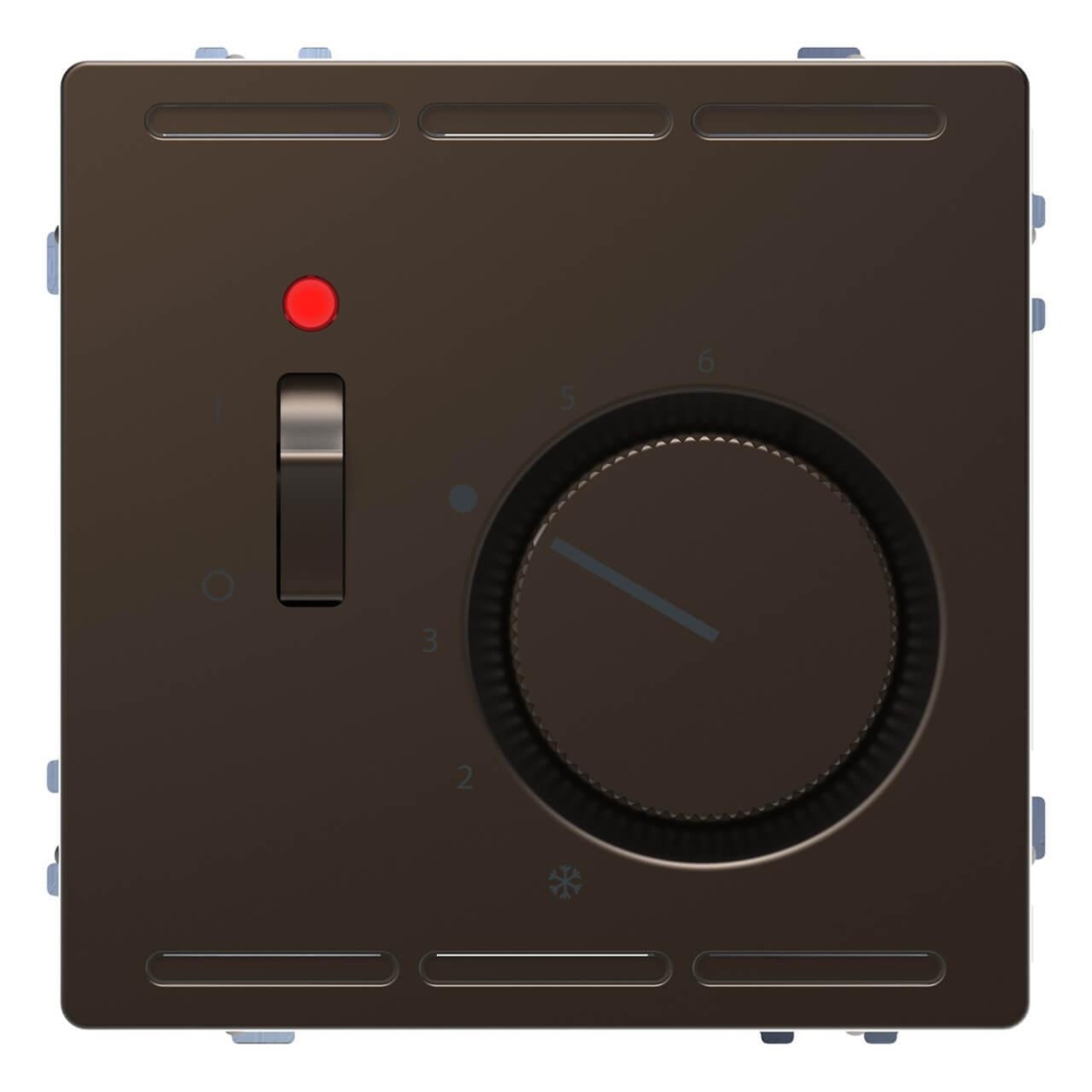 картинка Терморегулятор Schneider Electric Merten D-Life с центральной платой с выключателем 24V MTN5761-6052 от магазина pro-decor.kz