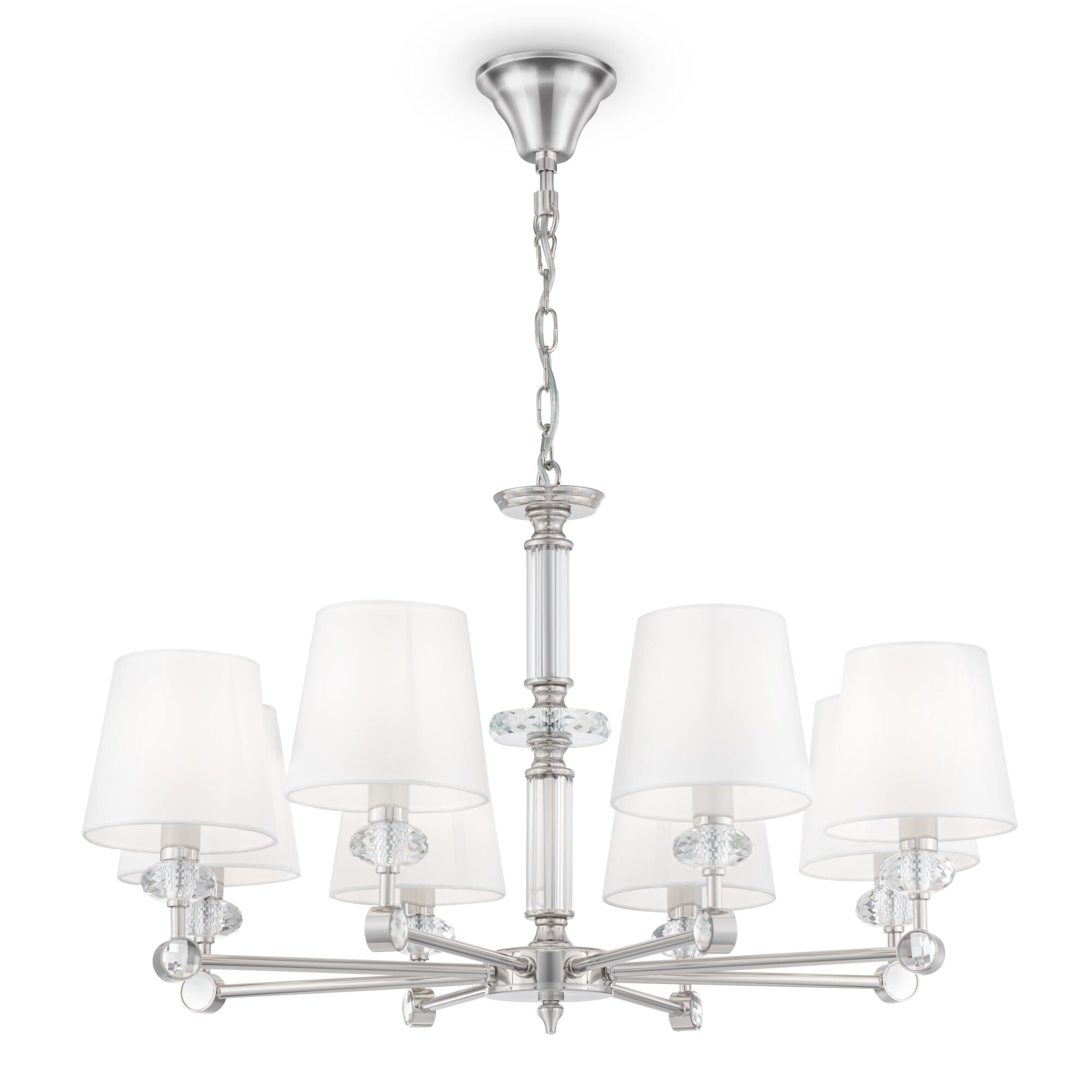 картинка Подвесная люстра Maytoni Riverside MOD018PL-08CH от магазина pro-decor.kz
