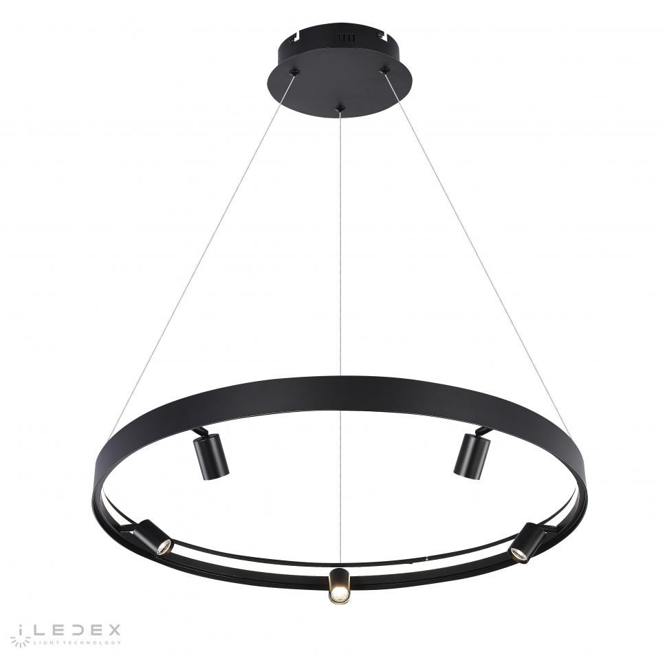 картинка Светильник подвесной iLedex Vision iLedex 2060-D800 BK от магазина pro-decor.kz