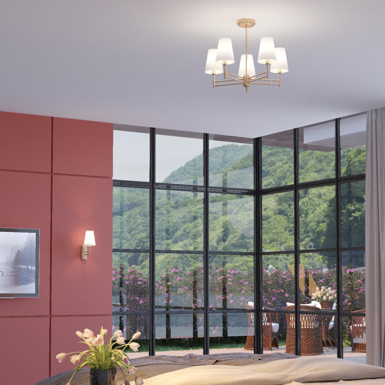 картинка Подвесная люстра Lumion Neoclassi Doris 4436/5C от магазина pro-decor.kz