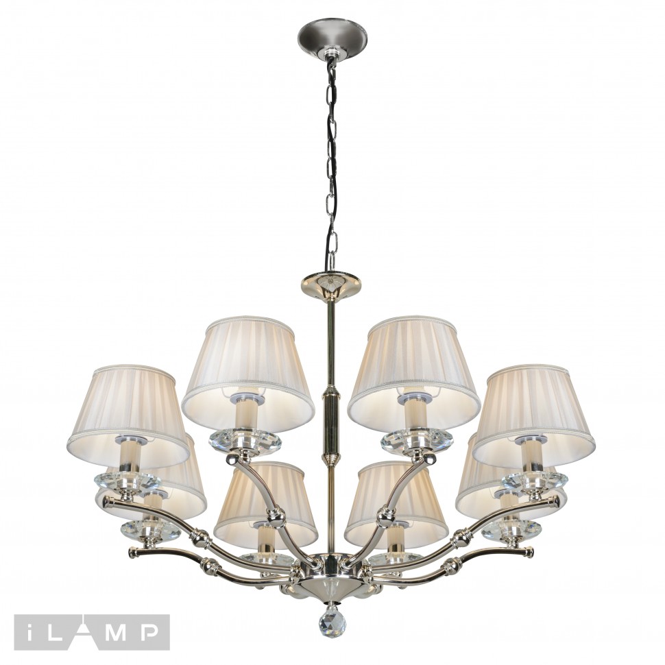 картинка Подвесная люстра iLamp Vivaldi 85125/8 CR от магазина pro-decor.kz
