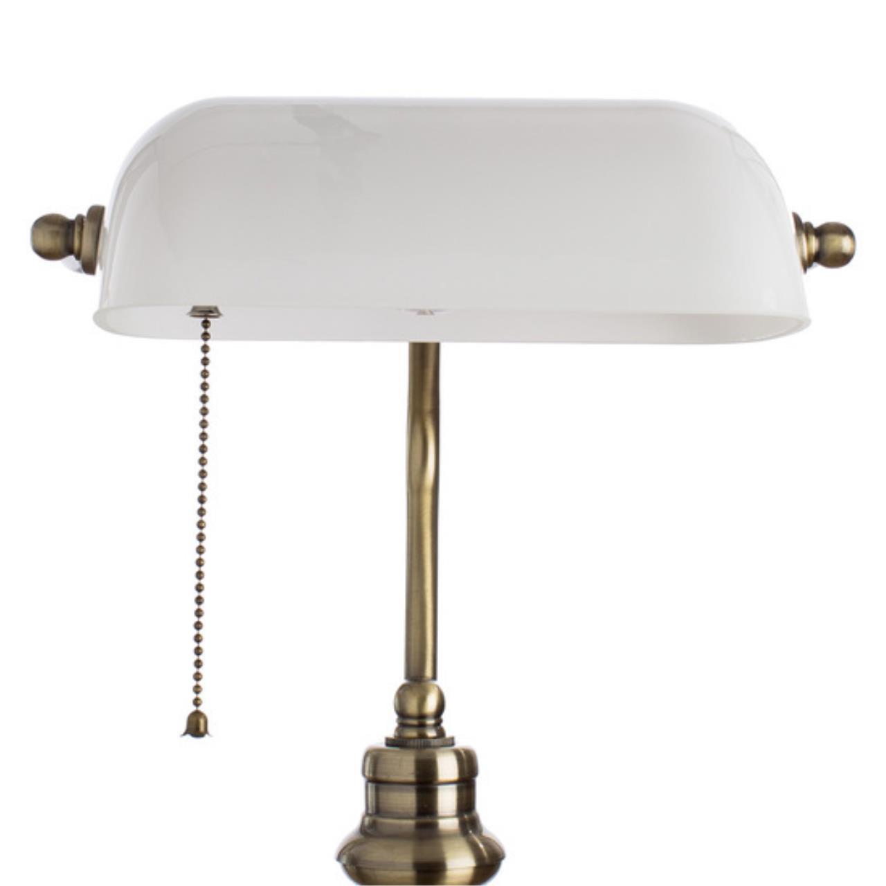 картинка Настольная лампа Arte Lamp Banker A2493LT-1AB от магазина pro-decor.kz