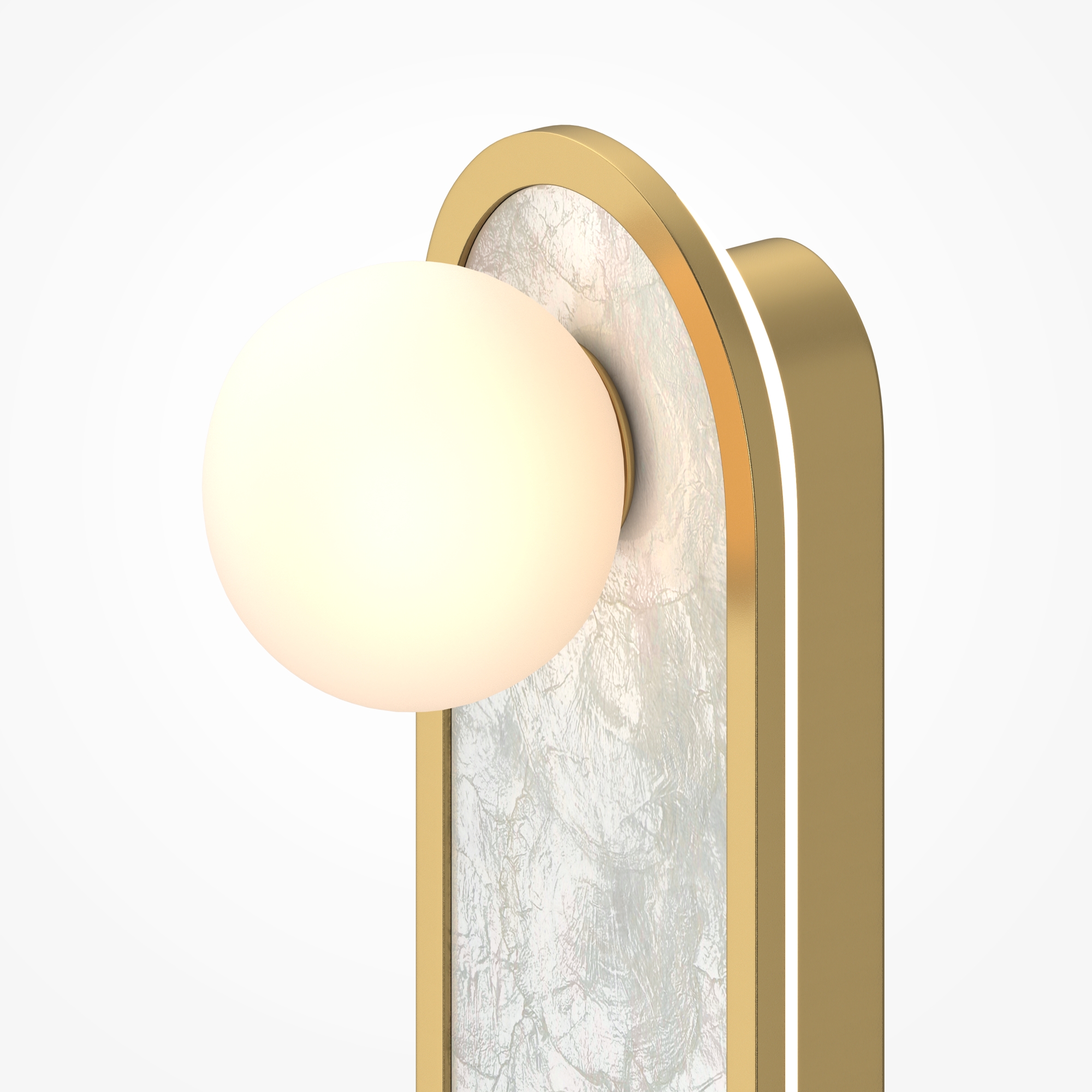 картинка Настенный светильник (бра) Maytoni MOD473WL-L25BSK Perlamour от магазина pro-decor.kz