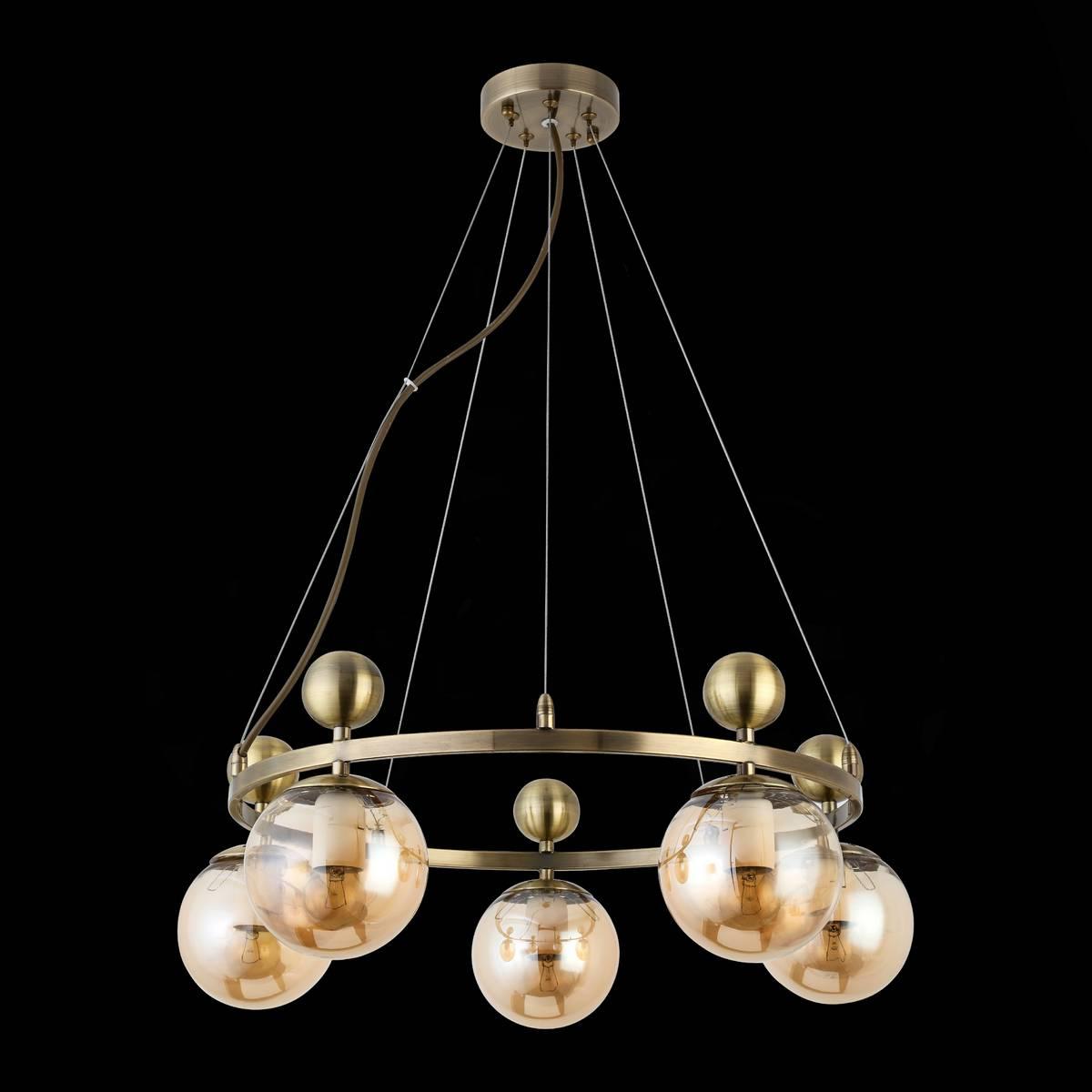 картинка Подвесная люстра Evoluce Pechio SLE106303-05 от магазина pro-decor.kz