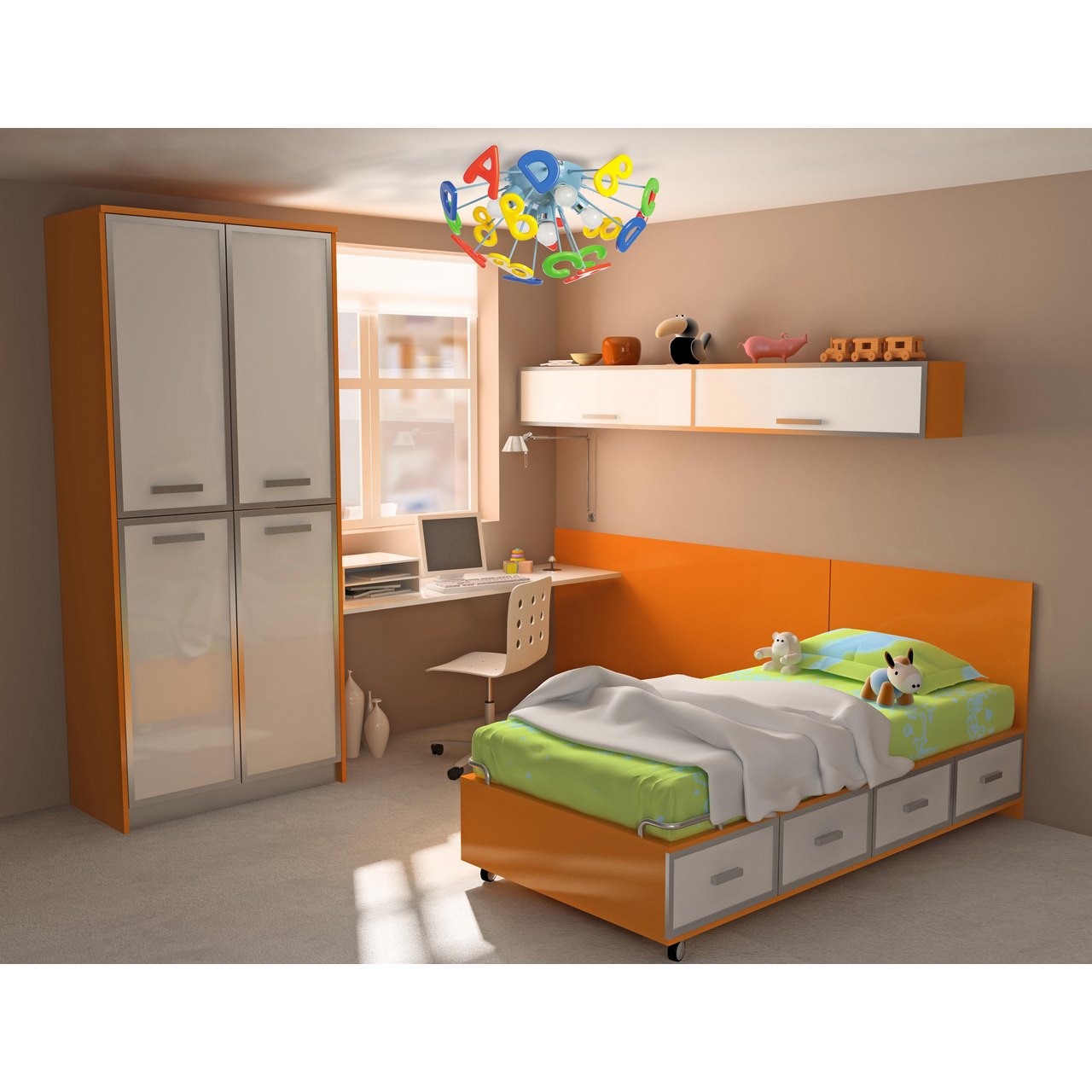 картинка Потолочный светильник MW-Light Улыбка 365013705 от магазина pro-decor.kz