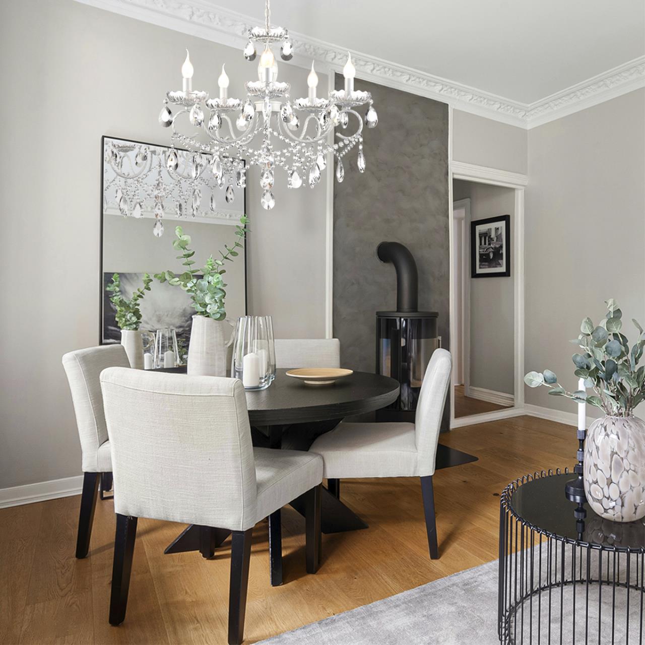 картинка 8189/5 Lumion Люстра SNOW магазин pro-decor.kz являющийся официальным дистрибьютором в Казахстане картинка 8189/5 Lumion Люстра SNOW от магазина pro-decor.kz