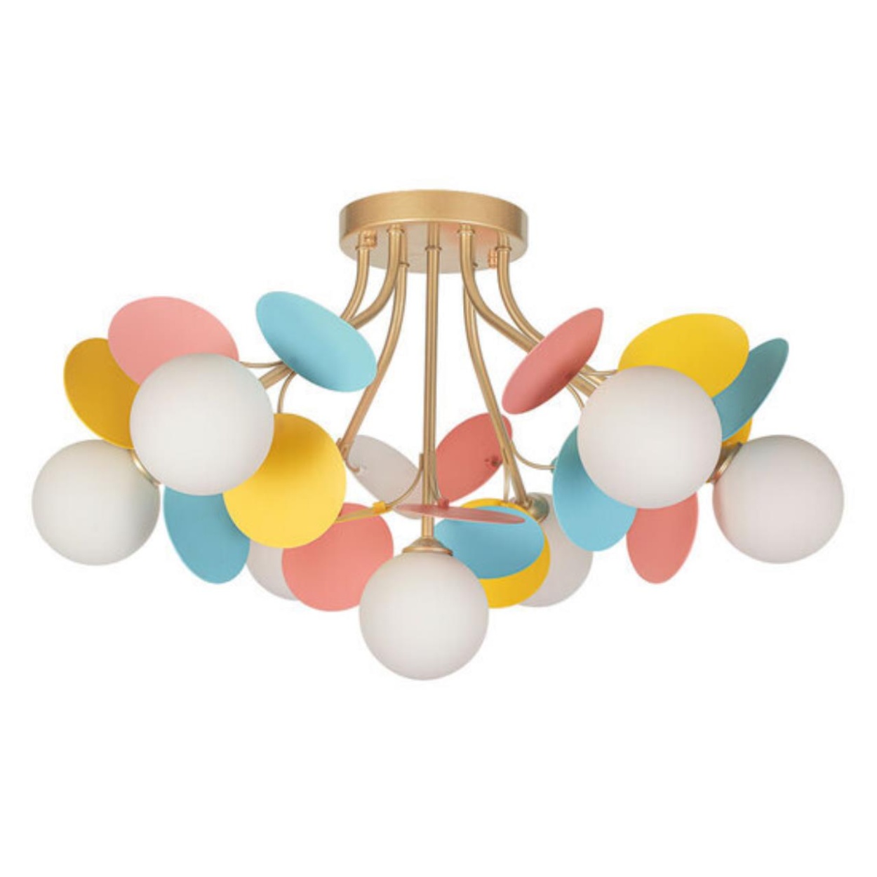 картинка Потолочная люстра Arte Lamp PEACOCK A1369PL-7MD от магазина pro-decor.kz