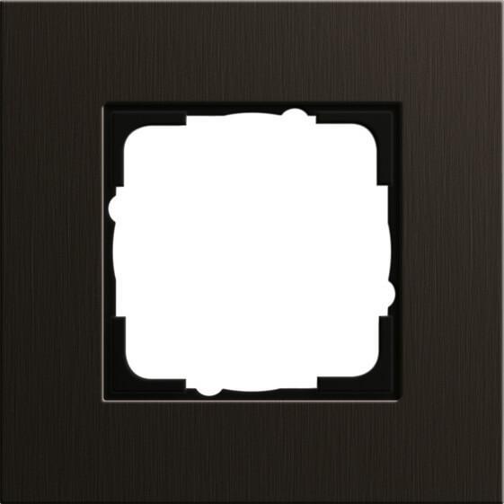 картинка Рамка 1-постовая Gira Esprit коричневый 0211127 от магазина pro-decor.kz