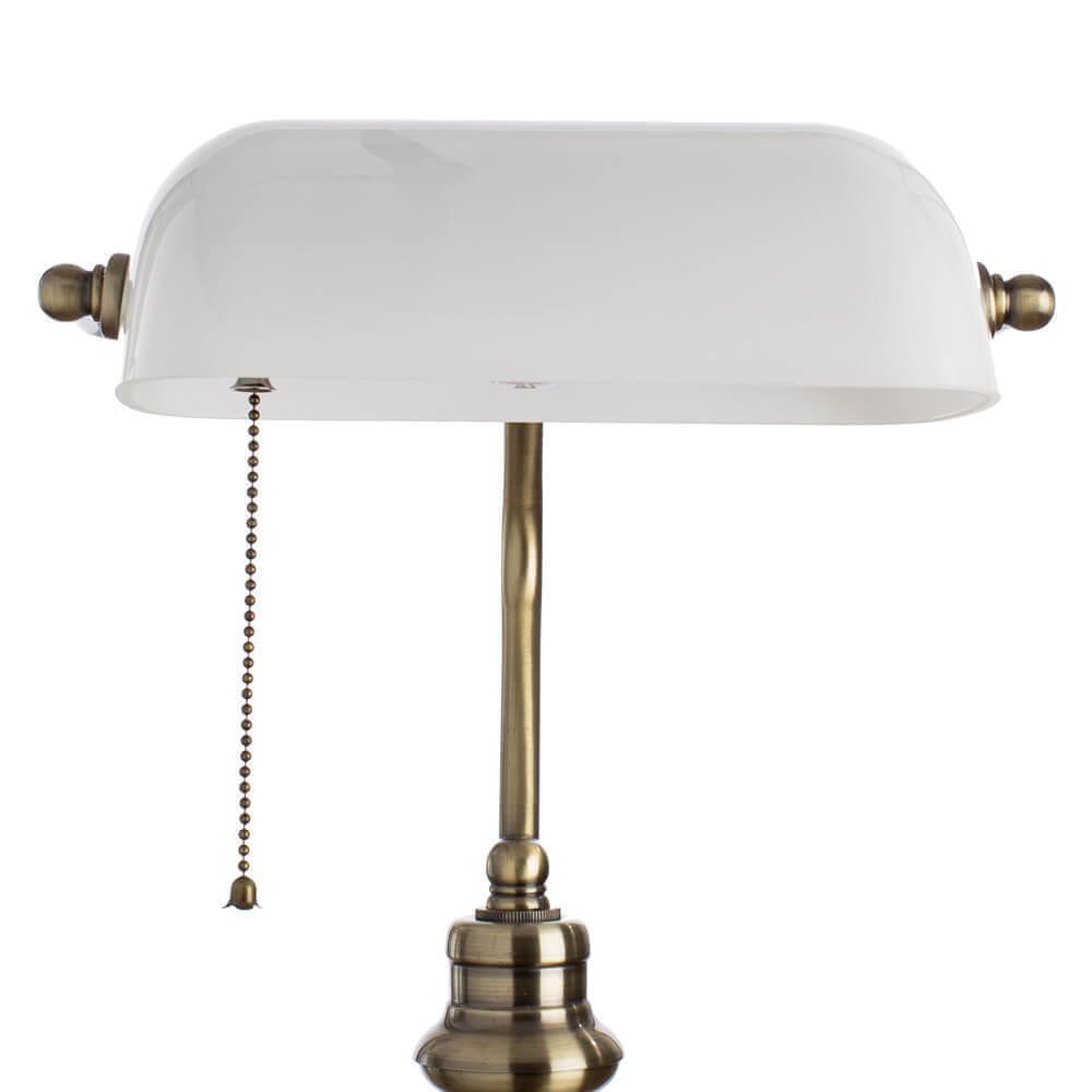 картинка Настольная лампа Arte Lamp Banker A2493LT-1AB от магазина pro-decor.kz