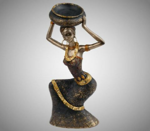 картинка Статуэтка African Lady 41091 магазин pro-decor.kz являющийся официальным дистрибьютором в Казахстане картинка Статуэтка African Lady 41091 от магазина pro-decor.kz