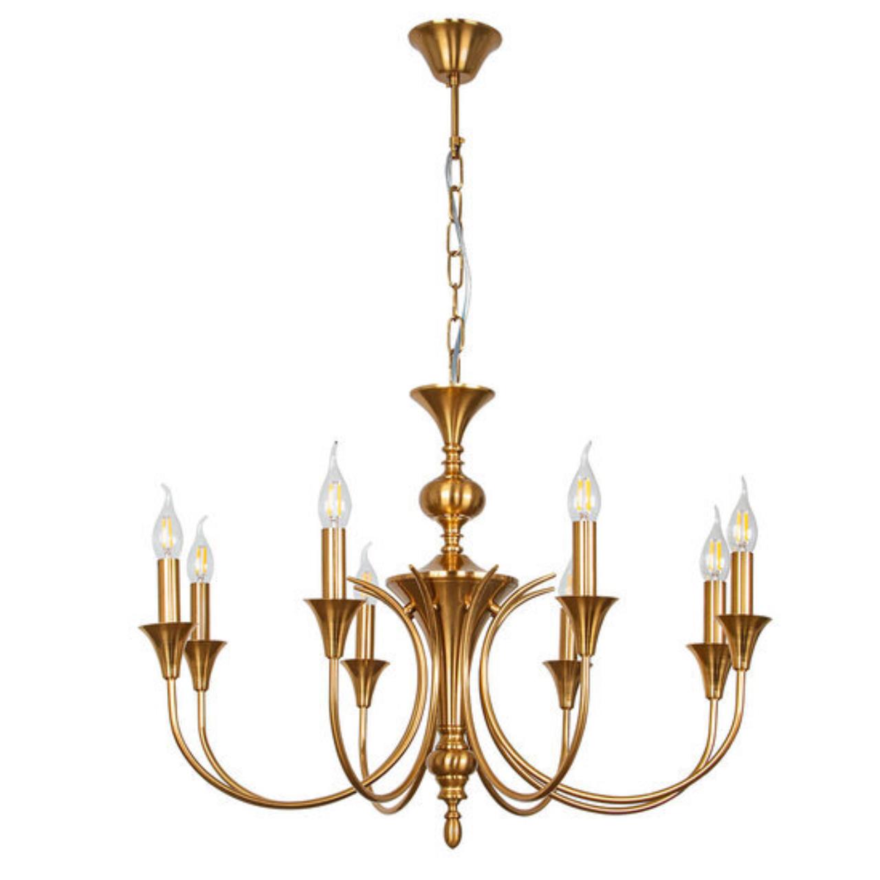 картинка Подвесная люстра Arte Lamp COLLINETTA A4094LM-8PB от магазина pro-decor.kz