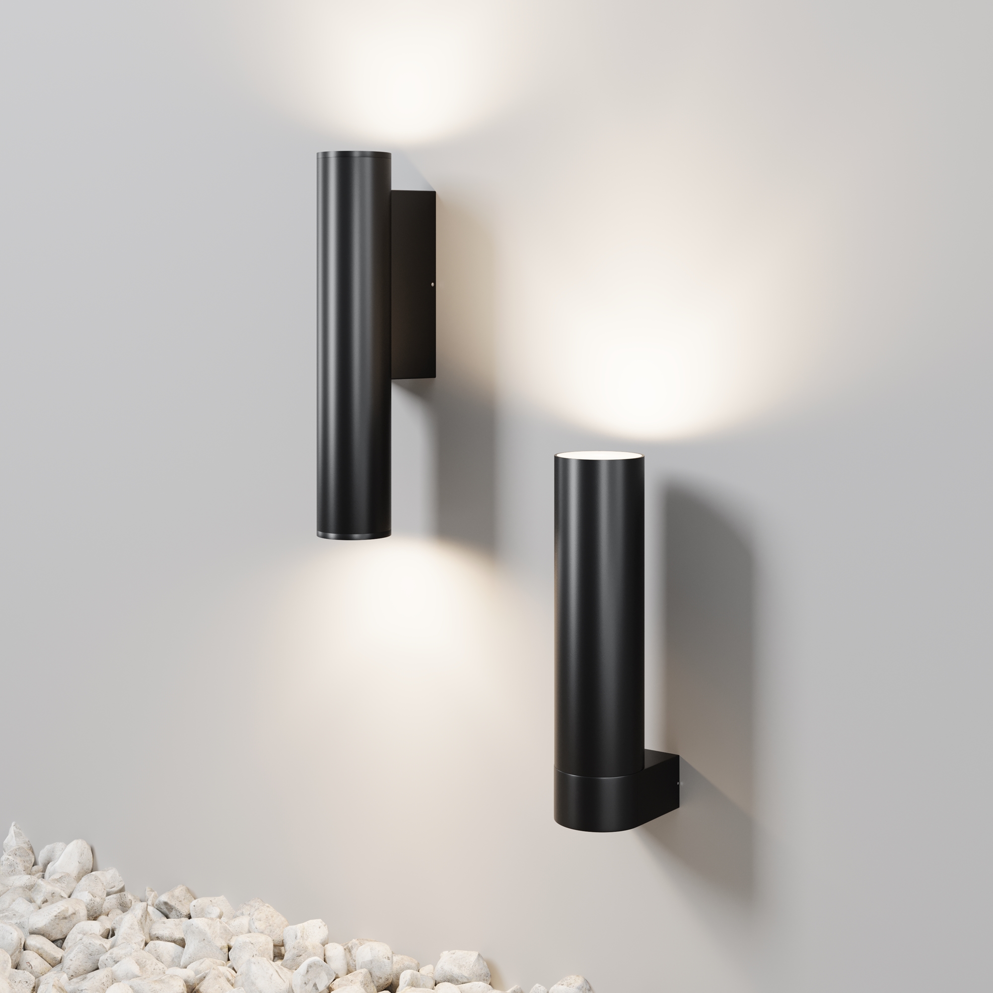 картинка Уличный настенный светильник Outdoor O508WL-L5B3K TUBE от магазина pro-decor.kz