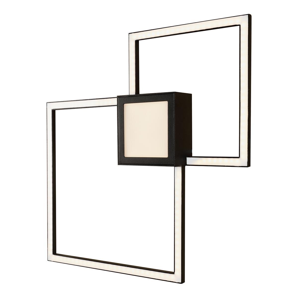 картинка Настенно-потолочный светодиодный светильник iLedex Galaxy X046424 24W 3000K BK от магазина pro-decor.kz