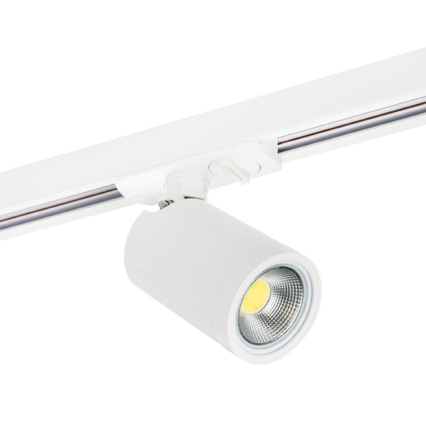 картинка 212936 Светильник для1-фазного трека PVC RULLO GU10 БЕЛЫЙ от магазина pro-decor.kz