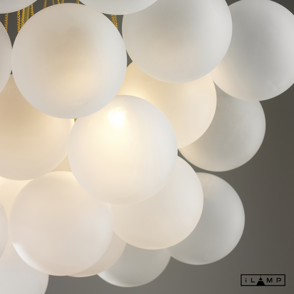 картинка Подвесная люстра iLamp GLOBE 10099P/3-D800 GOLD&WHITE магазин pro-decor.kz являющийся официальным дистрибьютором в Казахстане картинка Подвесная люстра iLamp GLOBE 10099P/3-D800 GOLD&WHITE от магазина pro-decor.kz