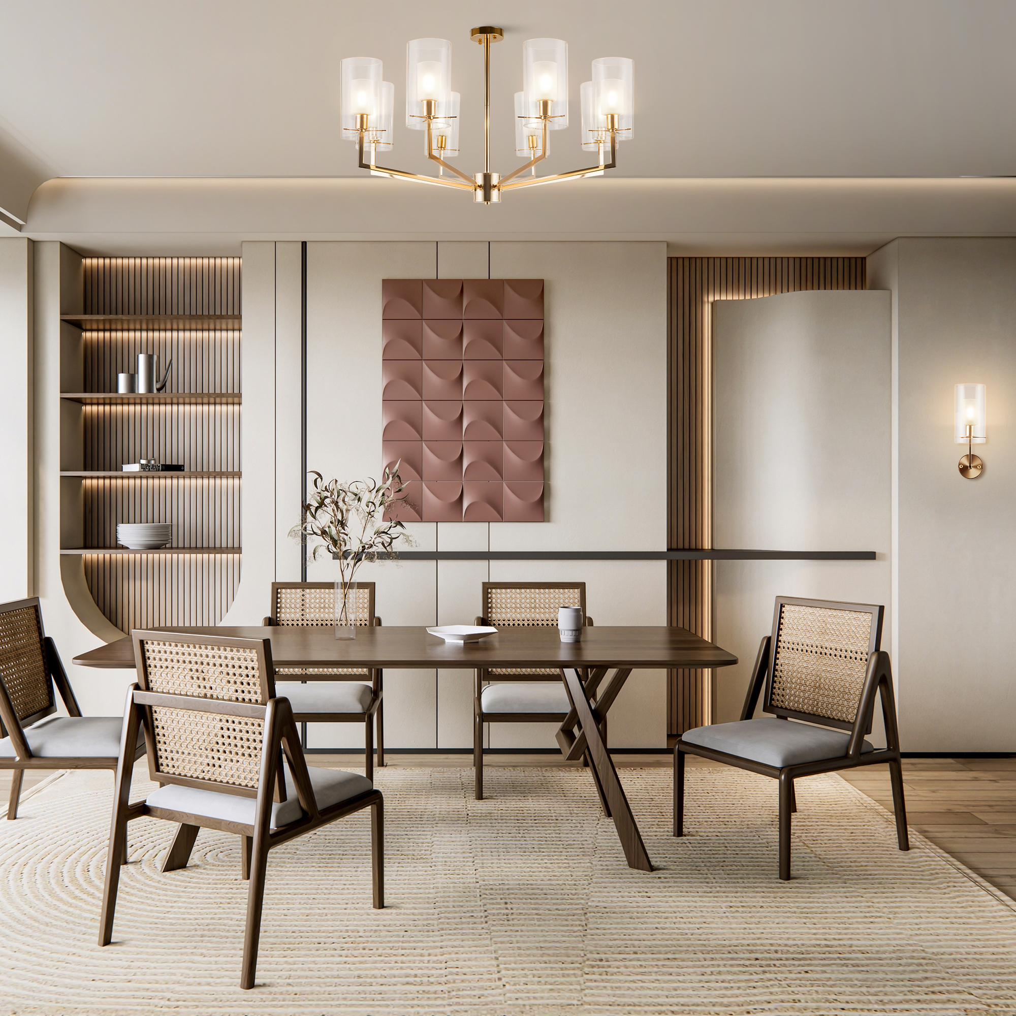 картинка Подвесная люстра Freya FR5206PL-06FG от магазина pro-decor.kz